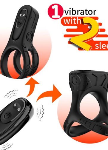 2 Piece Set Mecha Lock Essence Ring