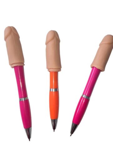 3 Penis Shaped Pens