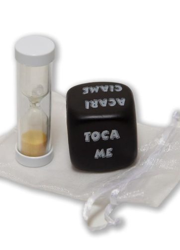 Action Dice with Hourglass