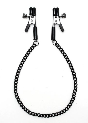 BONDAGE PLAY verstelbare tepelklemmen ketting - Discreet verzonden