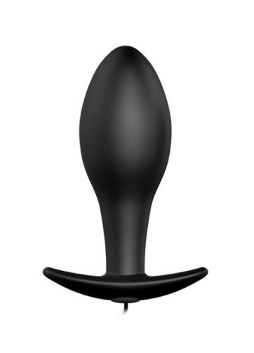 Anal Plug Black Anchor with Remote Control
