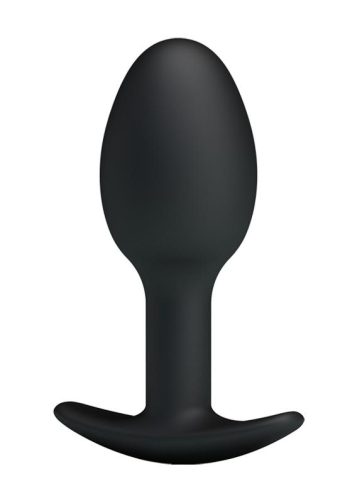 Anal Plug Black with Ball