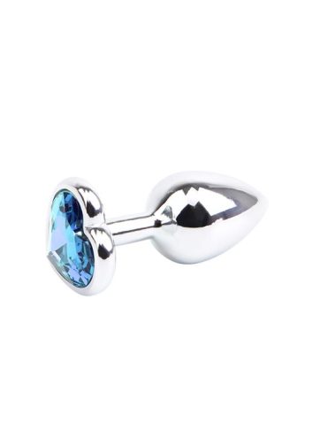 Anal Plug with Heart Gem