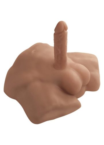 Apollo S Half Torso Liquid Silicone Caramel 7