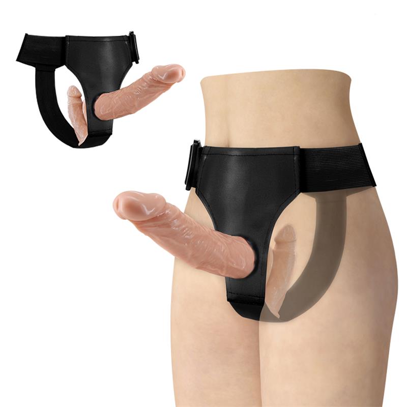 Arn?s con Dildo Doble 7.1 + 5.9