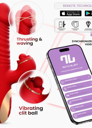 Ascen Thrusting and Waving Vibe with App Magnetic USB