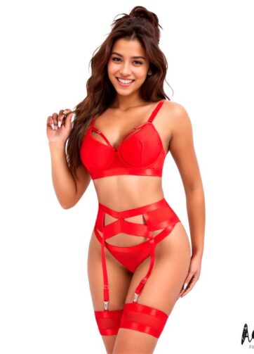 Audrey Set with Garter