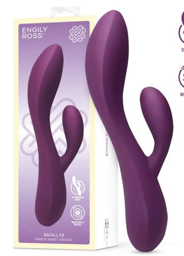 Bacall 3.0 Vibe Injected Liquified Silicone Double Motor USB