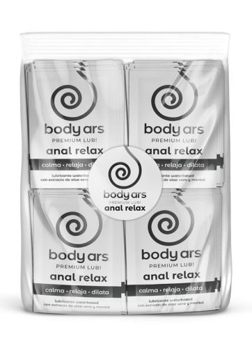 Bag Single Dose Anal Relaxing Water Based Lubricant Gel 100 x 4 ml
