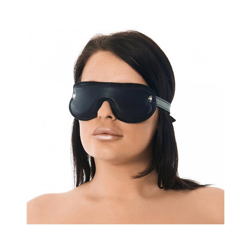 BONDAGE PLAY verstelbare leren blindfold kopen online