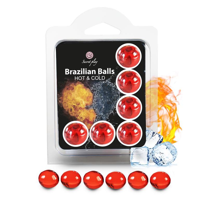 Brazilian Balls Set 6 Hot & Cold Effect