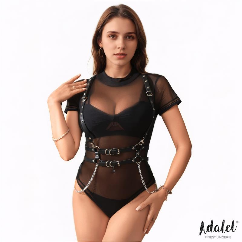 Brenda Harness with Chain One size