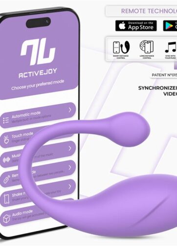 Bulby Egg Vibrator with App Lavander