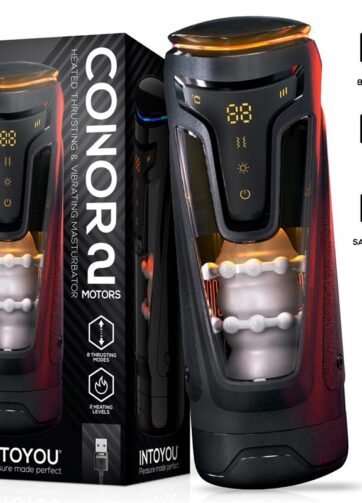 Conor Male Masturbator with Thrusting, Vibration and Heat Function