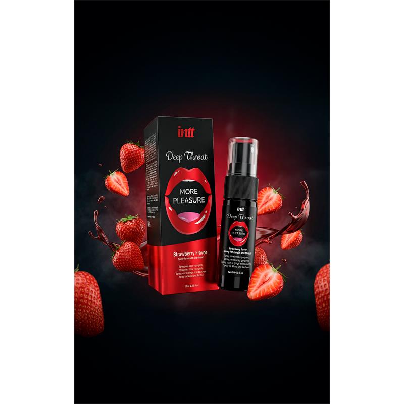 Deep Throat Spray Strawberry 12ml - Afbeelding 2