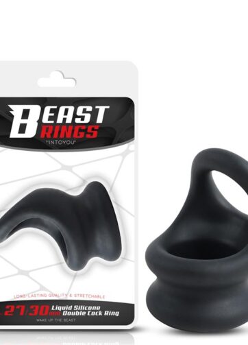 Double Penis Ring Liquid Silicone 27/30 mm