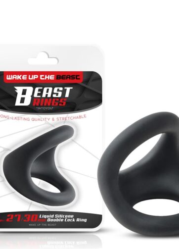 Double Penis Ring Liquid Silicone 27/30 mm