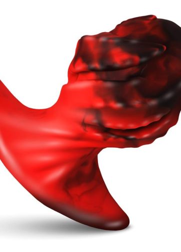 Dragonspawn Silicone Butt Plug Size L