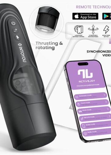Egor Thrusting and Rotating Male Masturbator with App