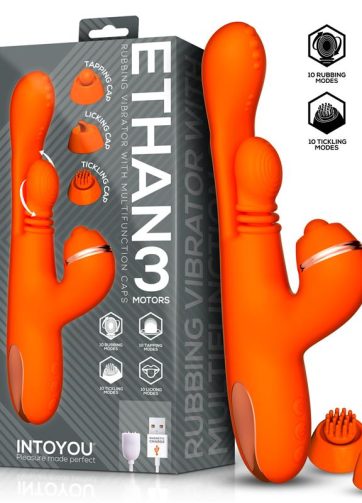 Ethan Vibrator 360? G-spot Massage with Multifunction Caps
