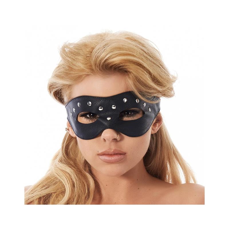 BONDAGE PLAY verstelbaar leren eyemasker kopen online