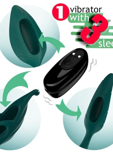 Female Vibrator and Sleeves Set