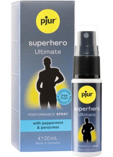 Pjur superhero ultimate vertragende spray - Discreet verzonden