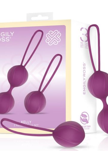 Kelly Kegel Balls Silicone Purple