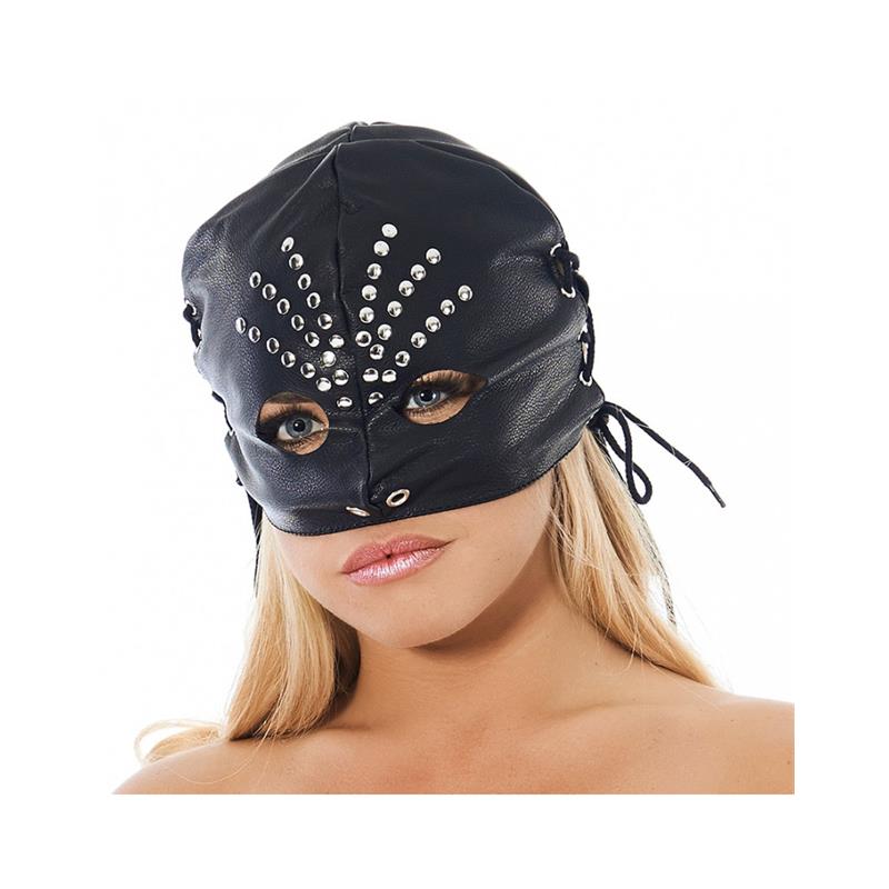 BONDAGE PLAY verstelbaar leren masker kopen online