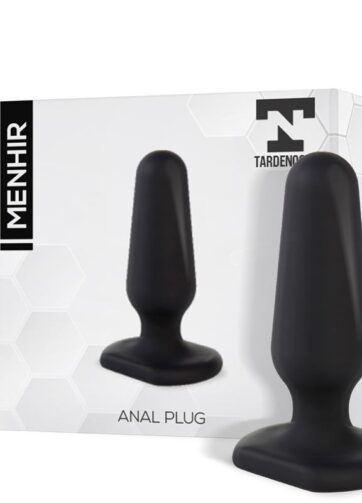 Menhir Anal Plug Silicone Black