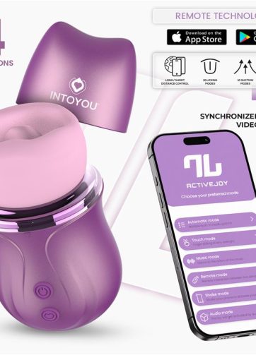 Mimi Stimulator with Licking, Biting, Suction and Vibration USB-C with APP