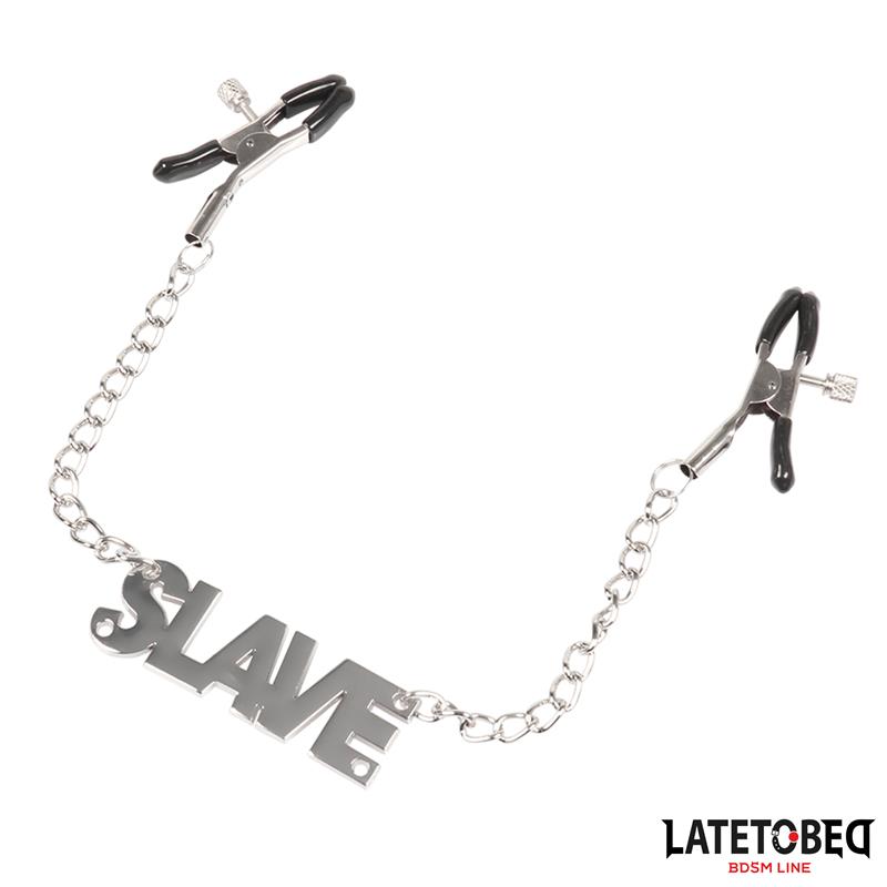 Nipple Clamps with Slave - Afbeelding 2