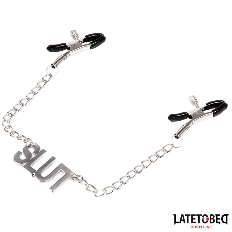 Nipple Clamps with Slut - Afbeelding 2