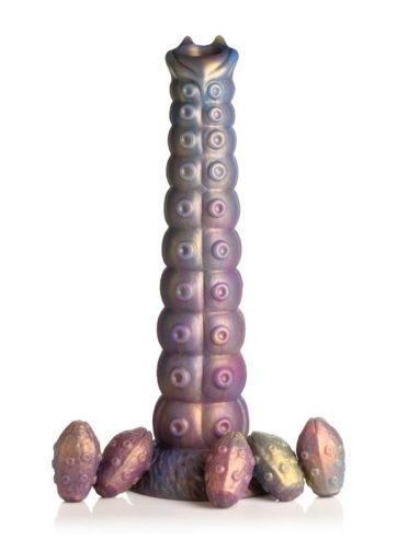 Ovipositor dildo with 5 eggs Deep Invader Tentacle