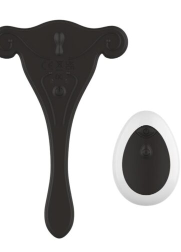 Panty Stimulator with Remote Control USB Black