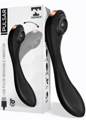 Pulsar Articulated Skeleton Vibrator with Pulsation Silicone USB
