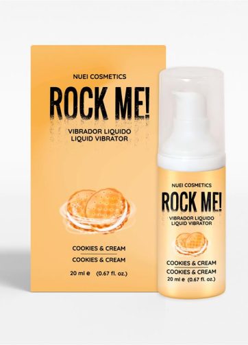 Rock Me! Liquid Vibrator Cookies and Cream 20 ml