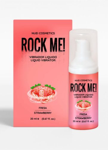 Rock Me! Liquid Vibrator Strawberry 20 ml