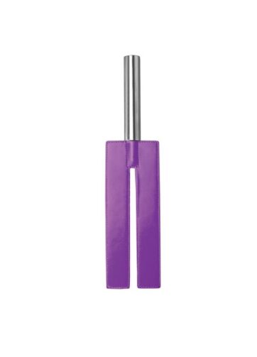 Ouch paarse leren slit paddle kopen online