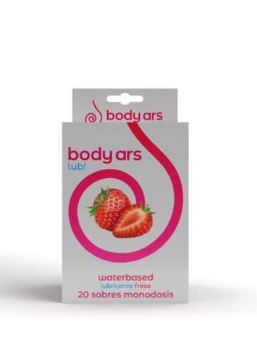 Single-dose Water-Based Lubricant Gel Acid Strawberry 20 x 4 ml